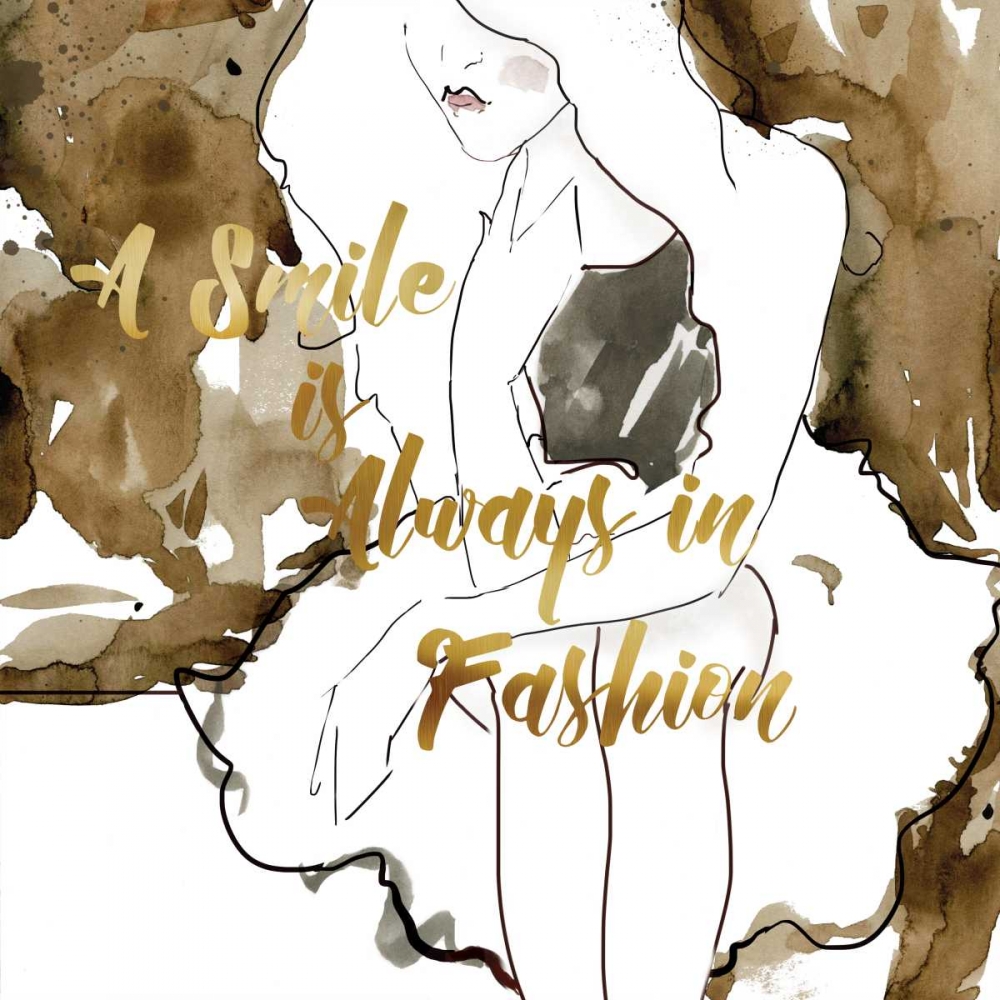 Wall Art Painting id:164618, Name: Fashion Sketch, Artist: Robinson, Carol