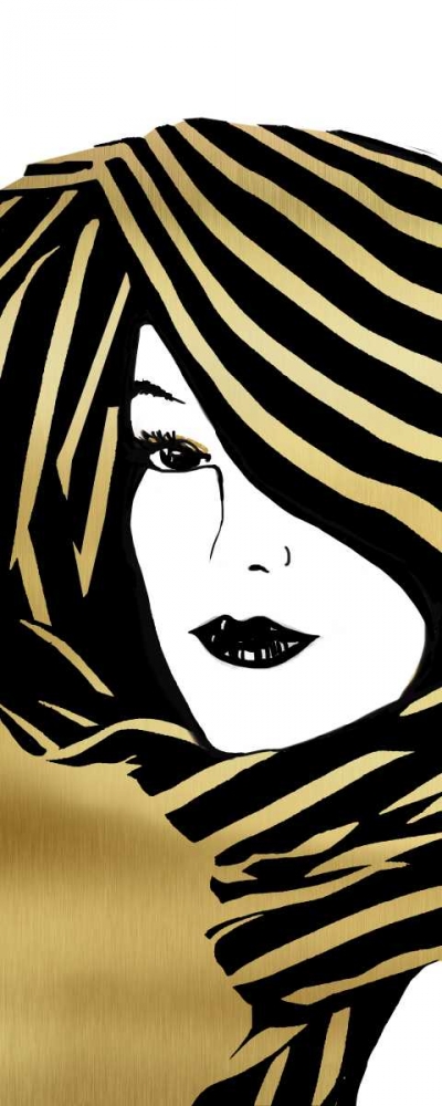 Wall Art Painting id:164438, Name: Fashion Girl II, Artist: Robinson, Carol