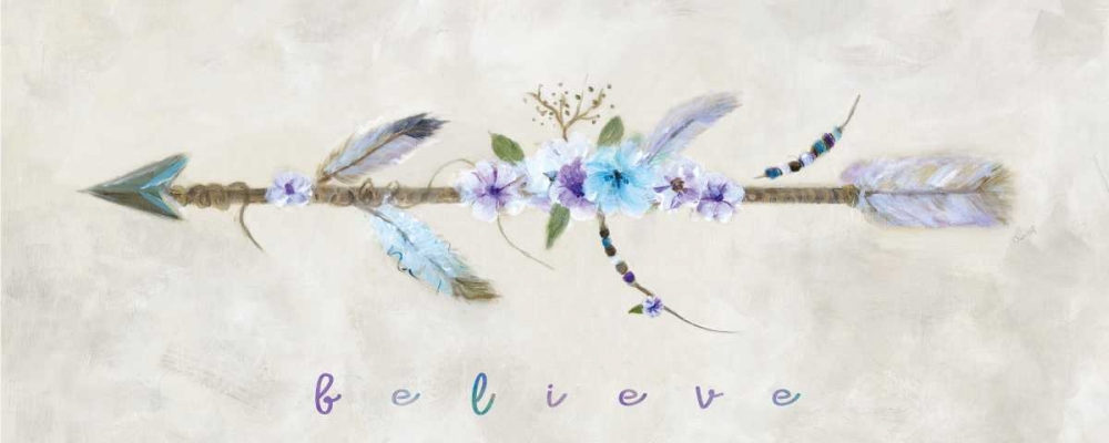 Art Print: Boho Arrow I