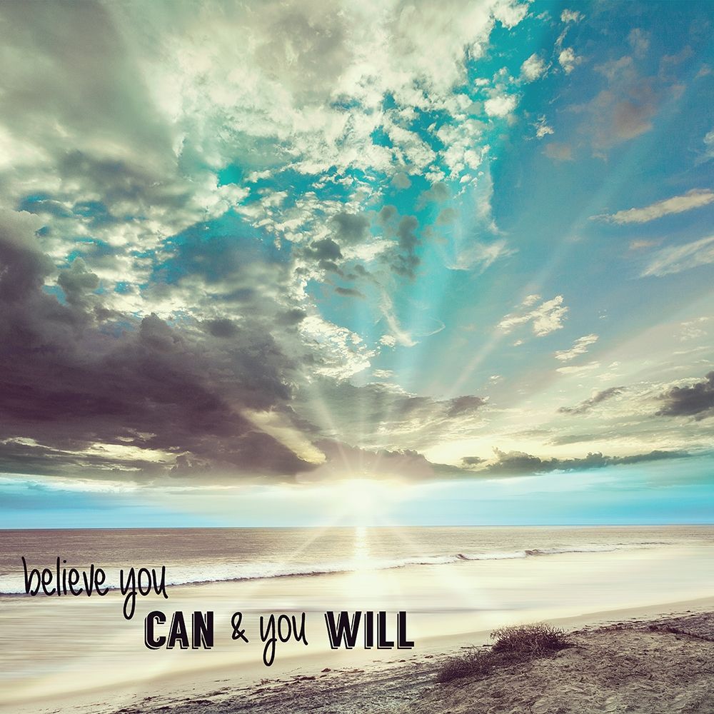 Art Print: Believe You Can