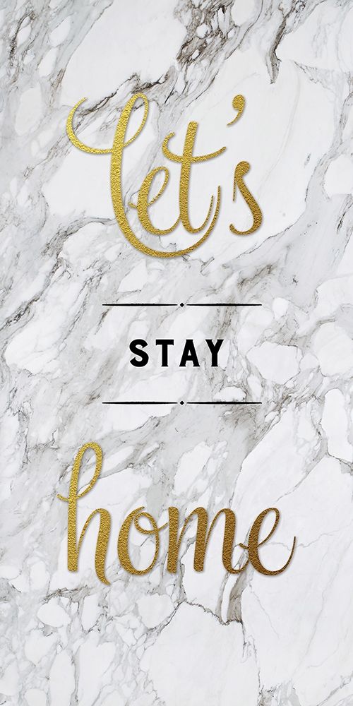 Art Print: Lets Stay Home