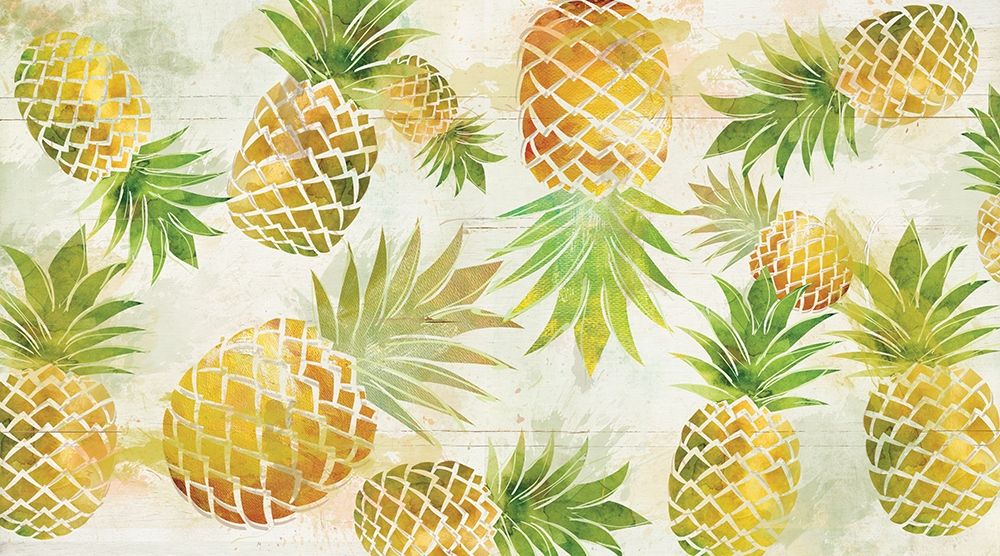 Wall Art Painting id:190185, Name: Tossing Pineapples, Artist: Robinson, Carol