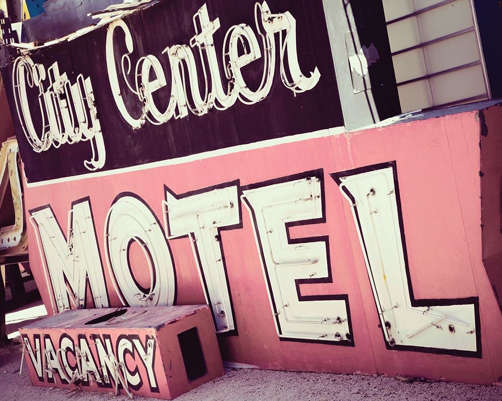Art Print: City Center Motel