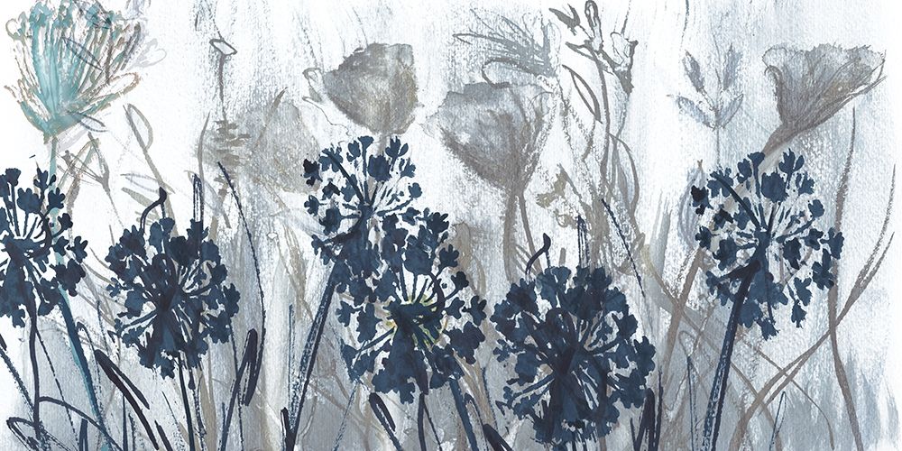 Wall Art Painting id:189908, Name: Indigo Field, Artist: Jill, Susan