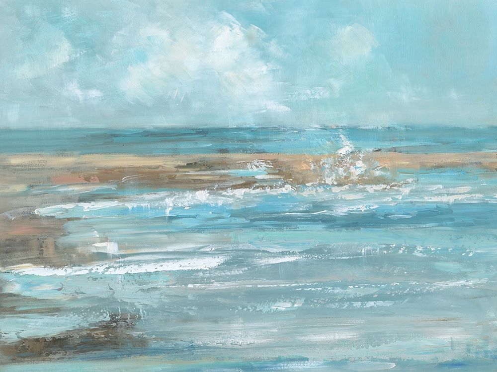 Art Print: Breaking Waves