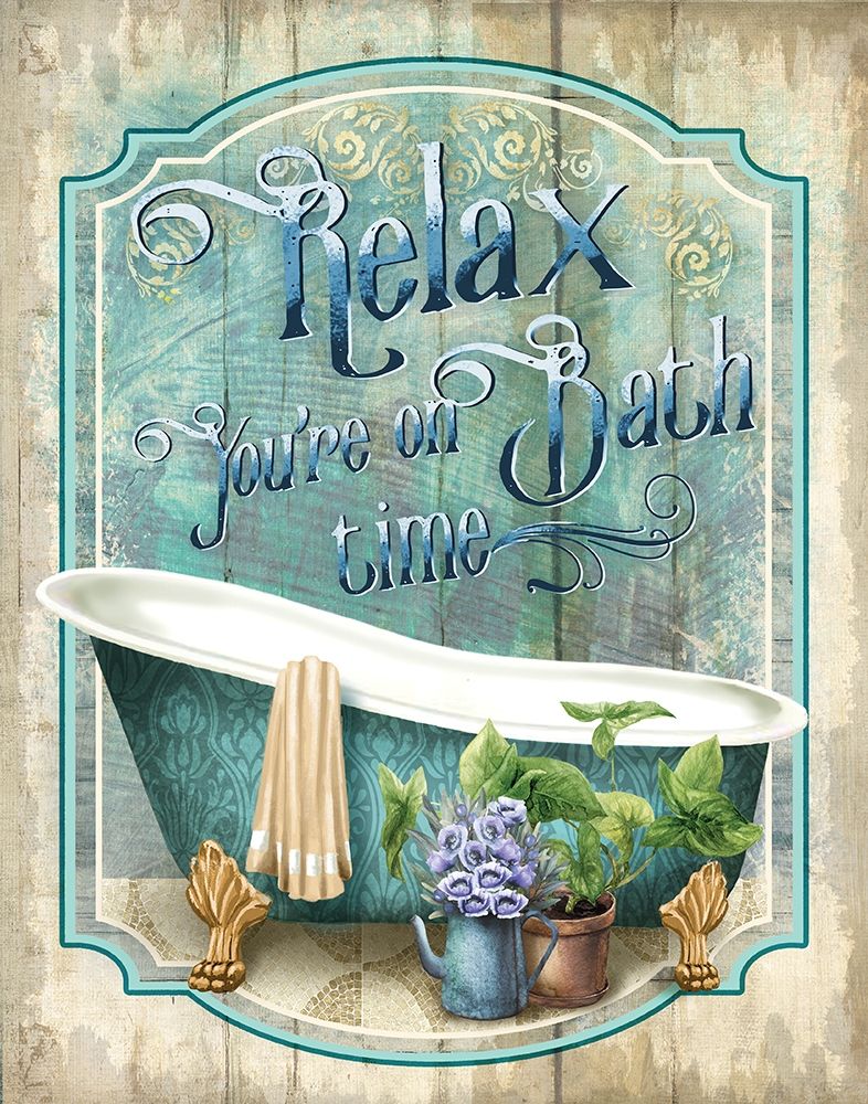 Wall Art Painting id:194223, Name: Bath Time, Artist: Knutsen, Conrad