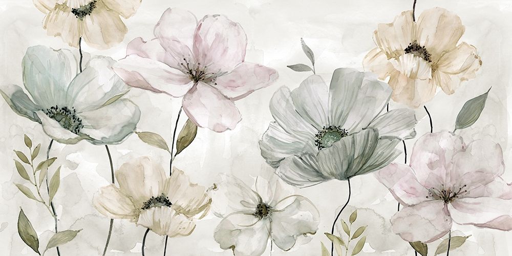 Wall art: Garden Grays, by Robinson, Carol