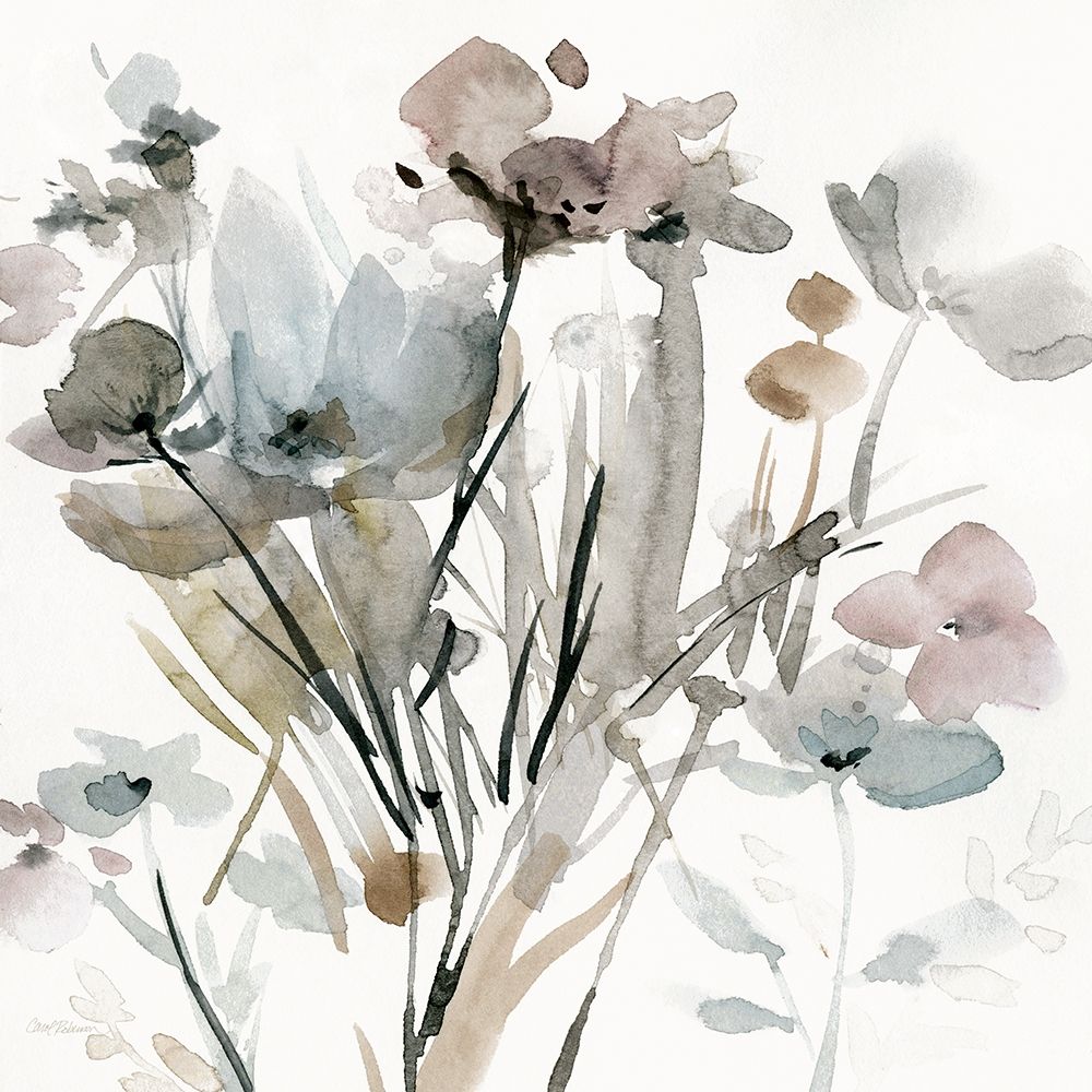 Wall art: Dainty Blooms I, by Robinson, Carol