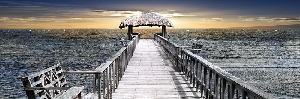 Wall Art Painting id:194320, Name: Honduras Pier, Artist: Carpentieri, Natalie