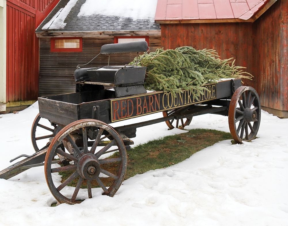 Art Print: Country Store Wagon