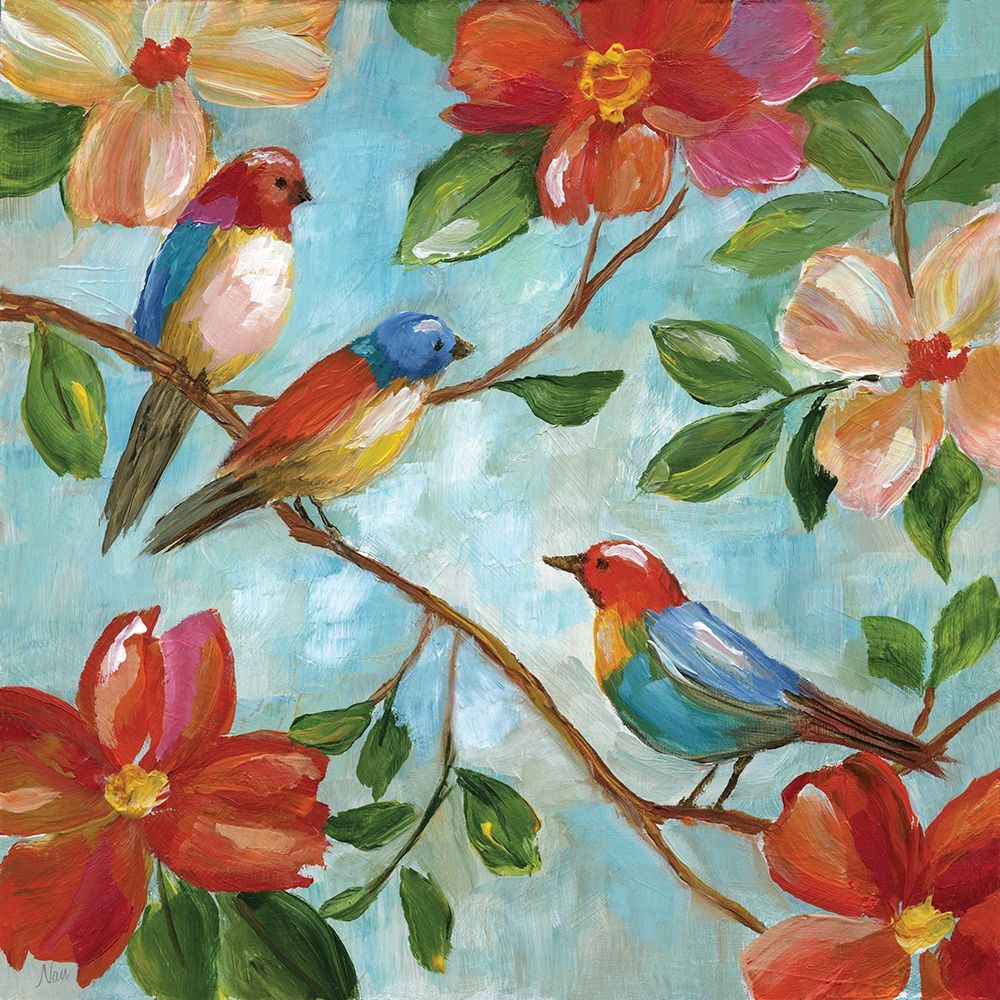 Wall art: Summer Swing, by Nan