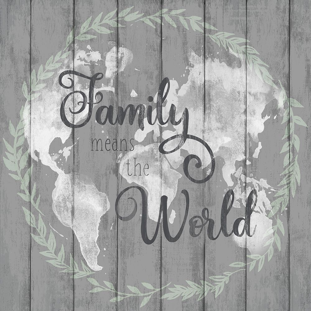 Art Print: Family Means The