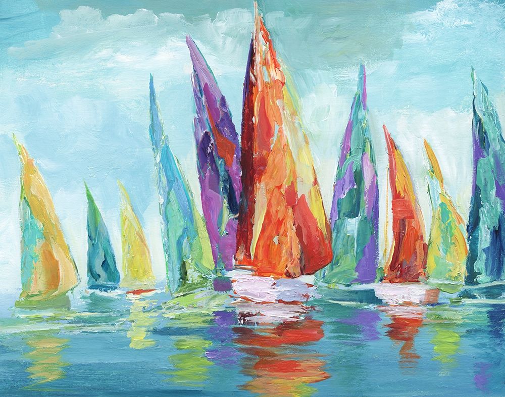Art Print: Fine Day Sailing I