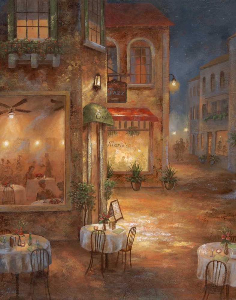 Wall art: Cafe Marie, by Nan