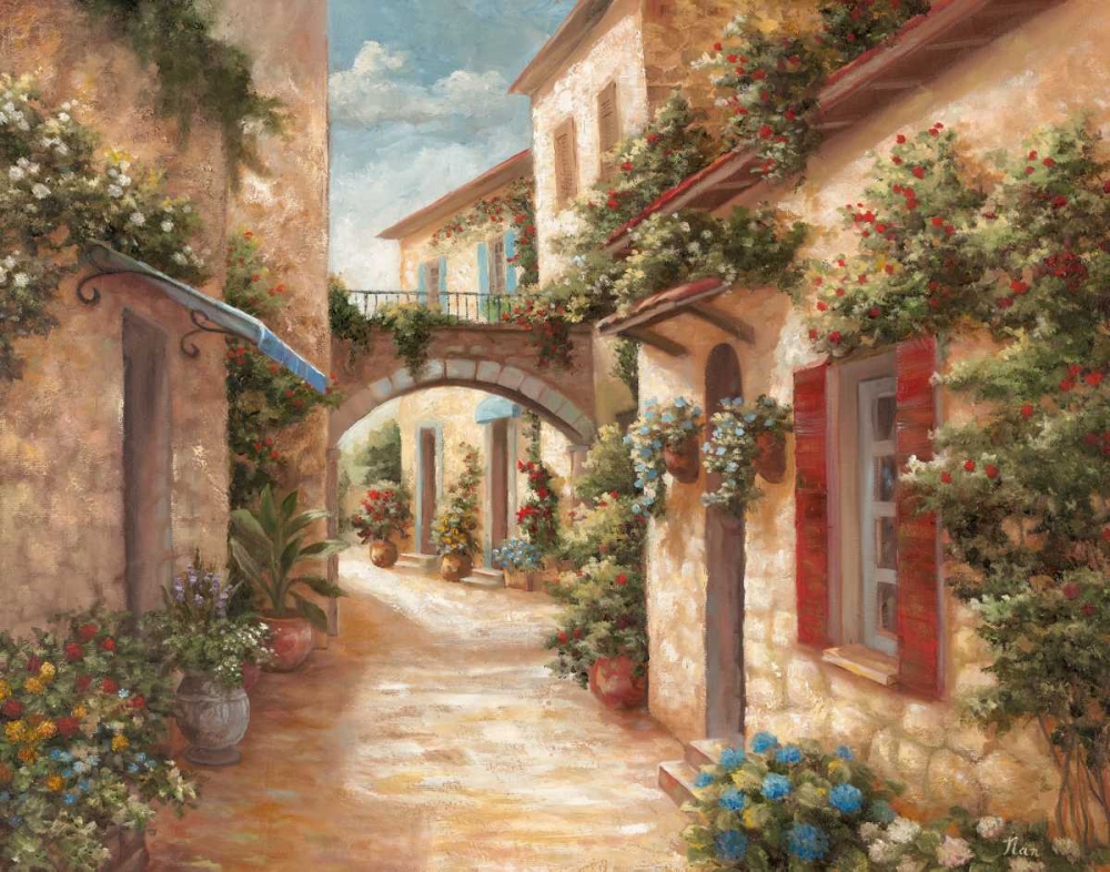 Wall Art Painting id:21688, Name: Italiano Villagio II, Artist: Nan