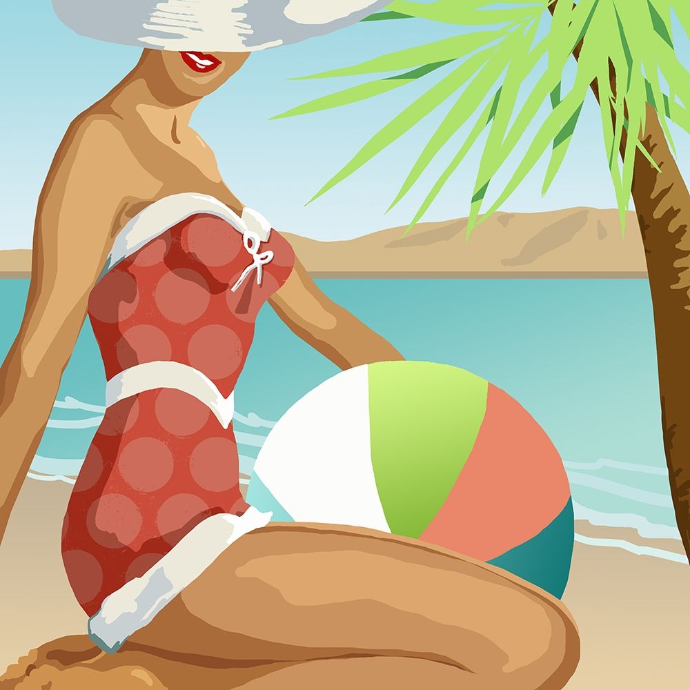 Art Print: Beach Beauty I