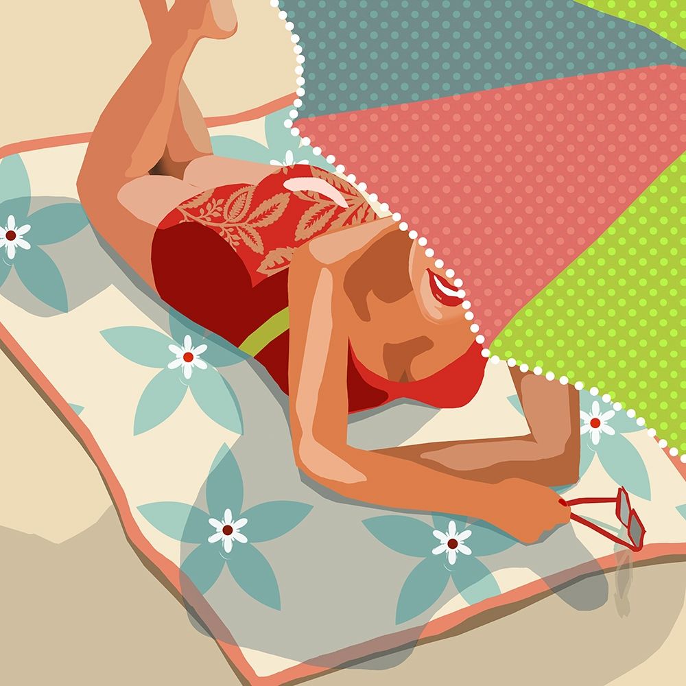 Art Print: Beach Beauty II