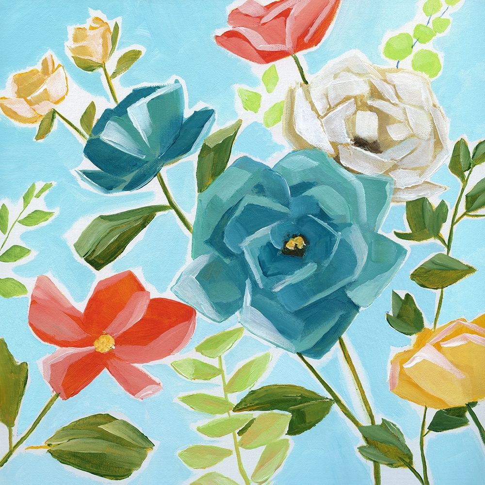 Wall art: Modern Garden II, by Nan