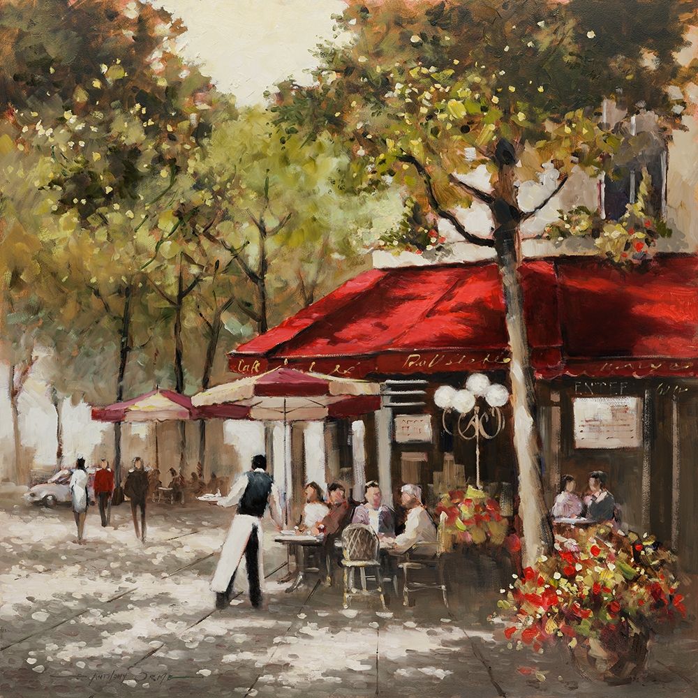 Wall Art Painting id:214496, Name: Paris Al Fresco, Artist: Orme, E. Anthony