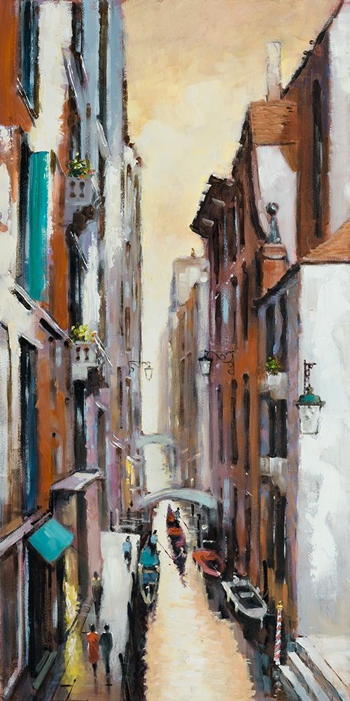 Wall Art Painting id:214499, Name: Canal View II, Artist: Orme, E. Anthony