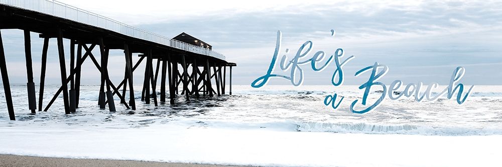 Wall Art Painting id:221511, Name: Lifes a Beach, Artist: Carpentieri, Natalie