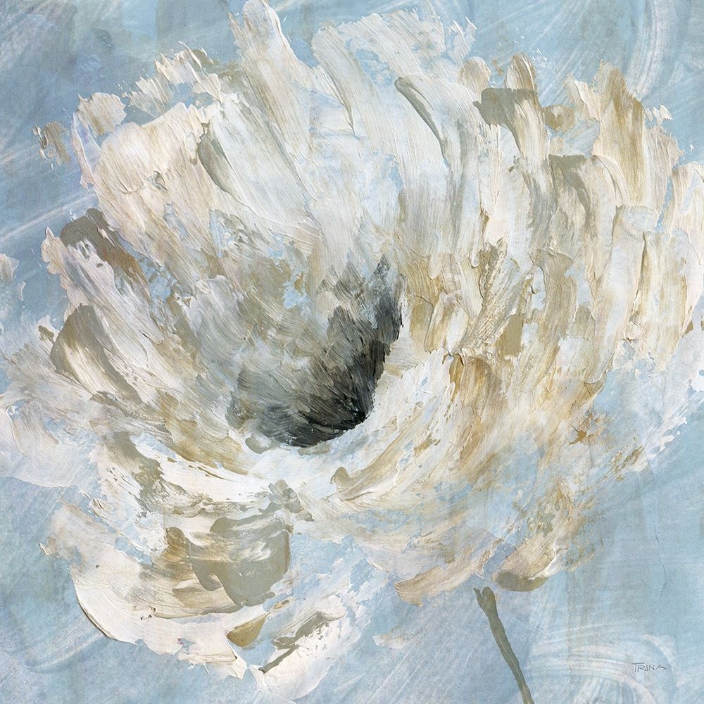 Wall art: Blue Blanc II, by Craven, Katrina