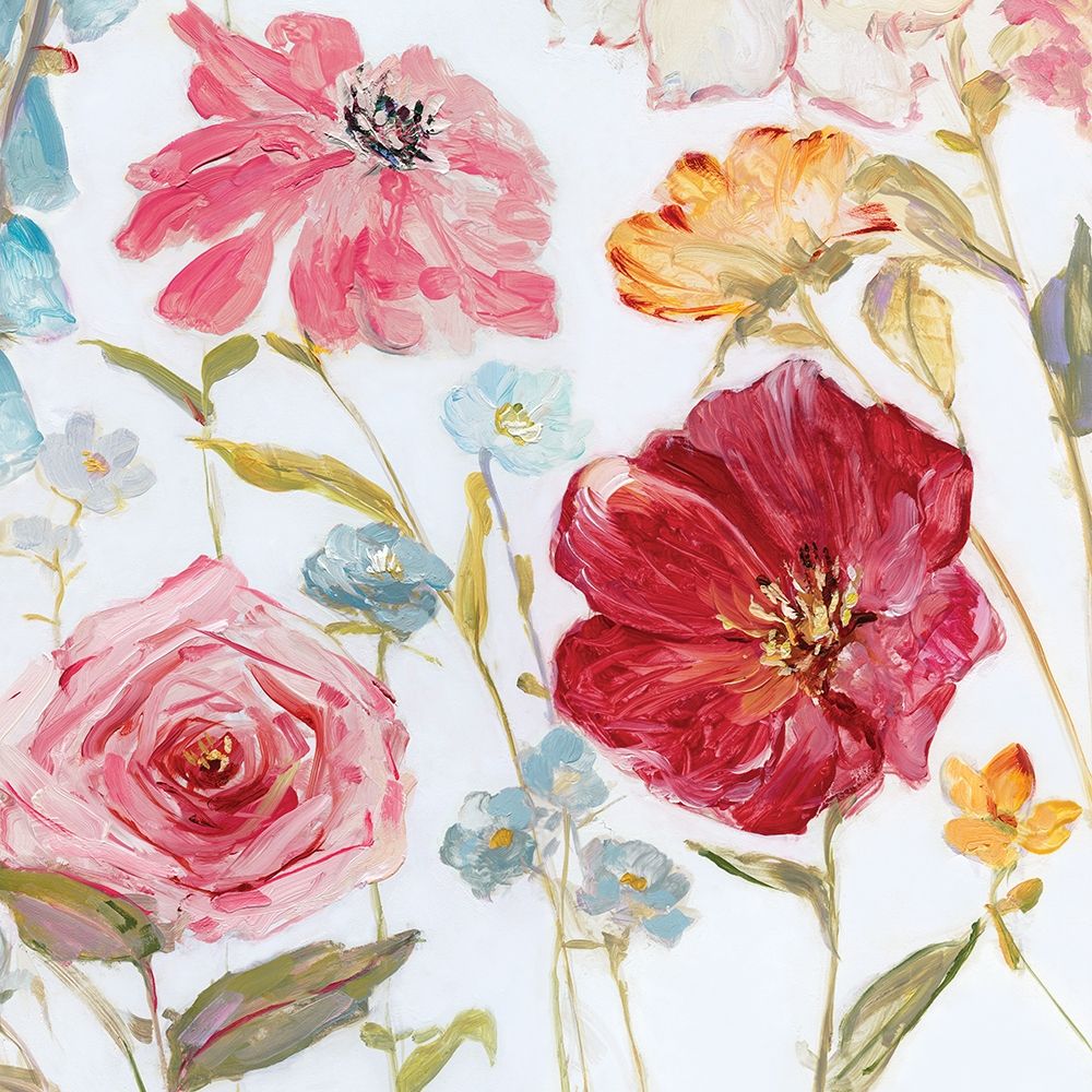 Wall art: Wildflower Whimsy I, by Swatland, Sally