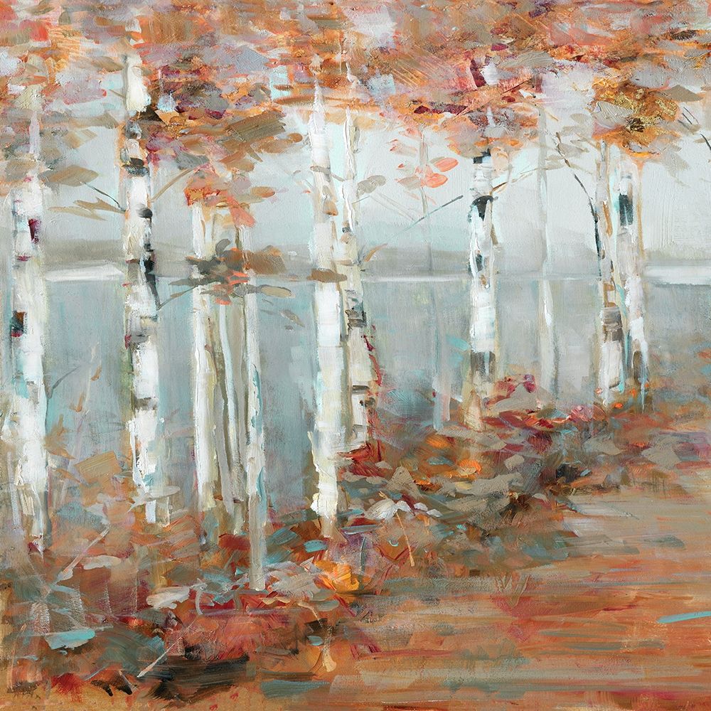Art Print: Birch Walk I