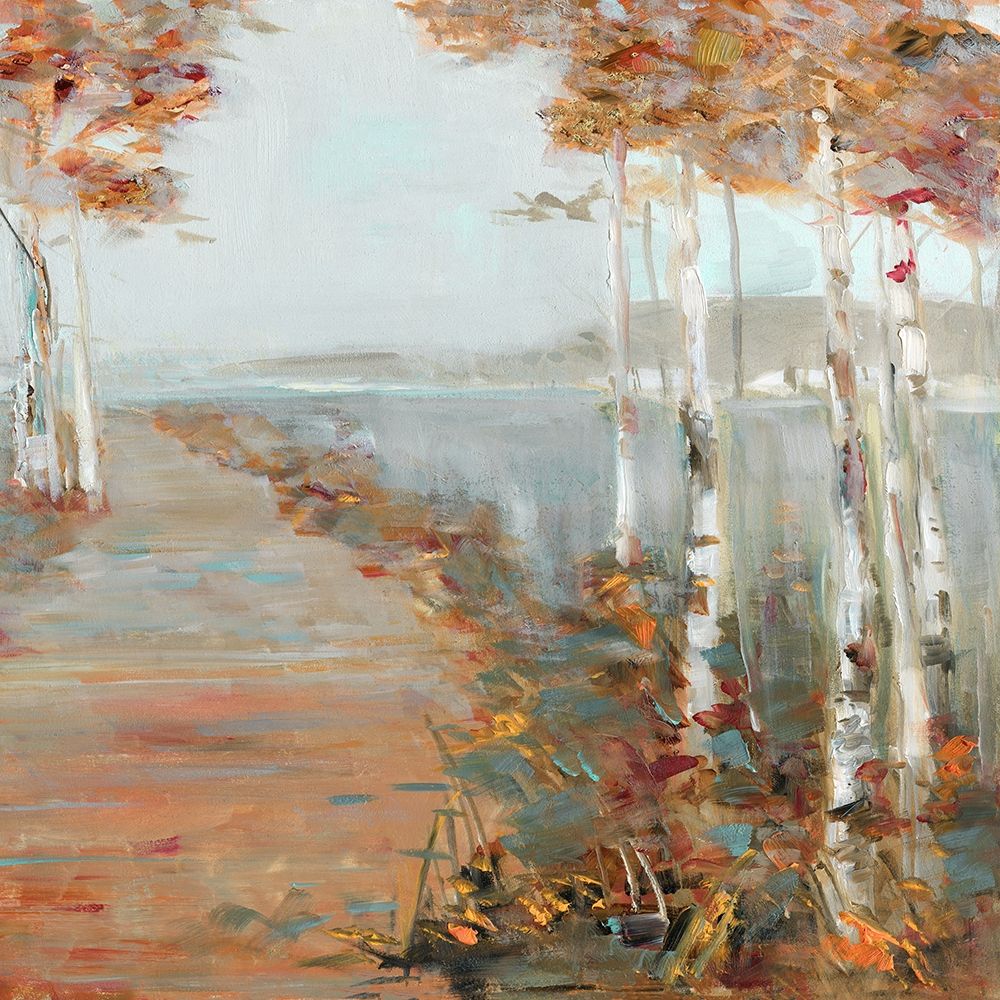 Wall art: Birch Walk II, by Swatland, Sally