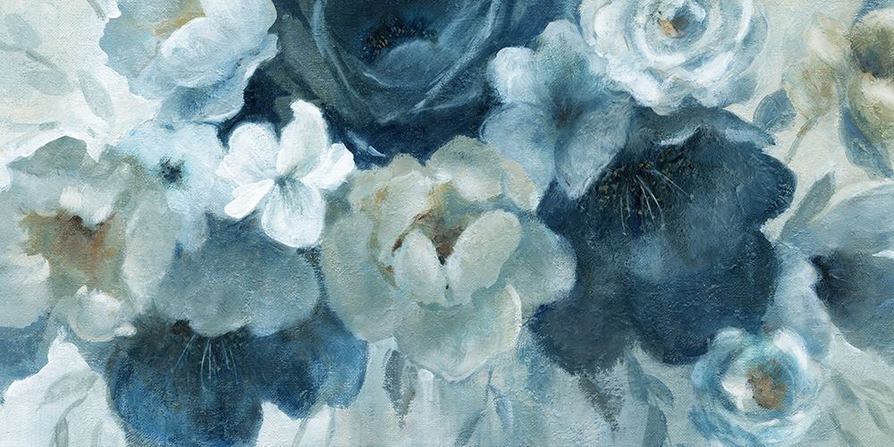 Wall art: Blue on Blue, by Robinson, Carol