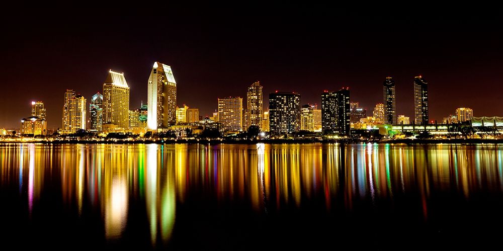 Art Print: San Diego Skyline