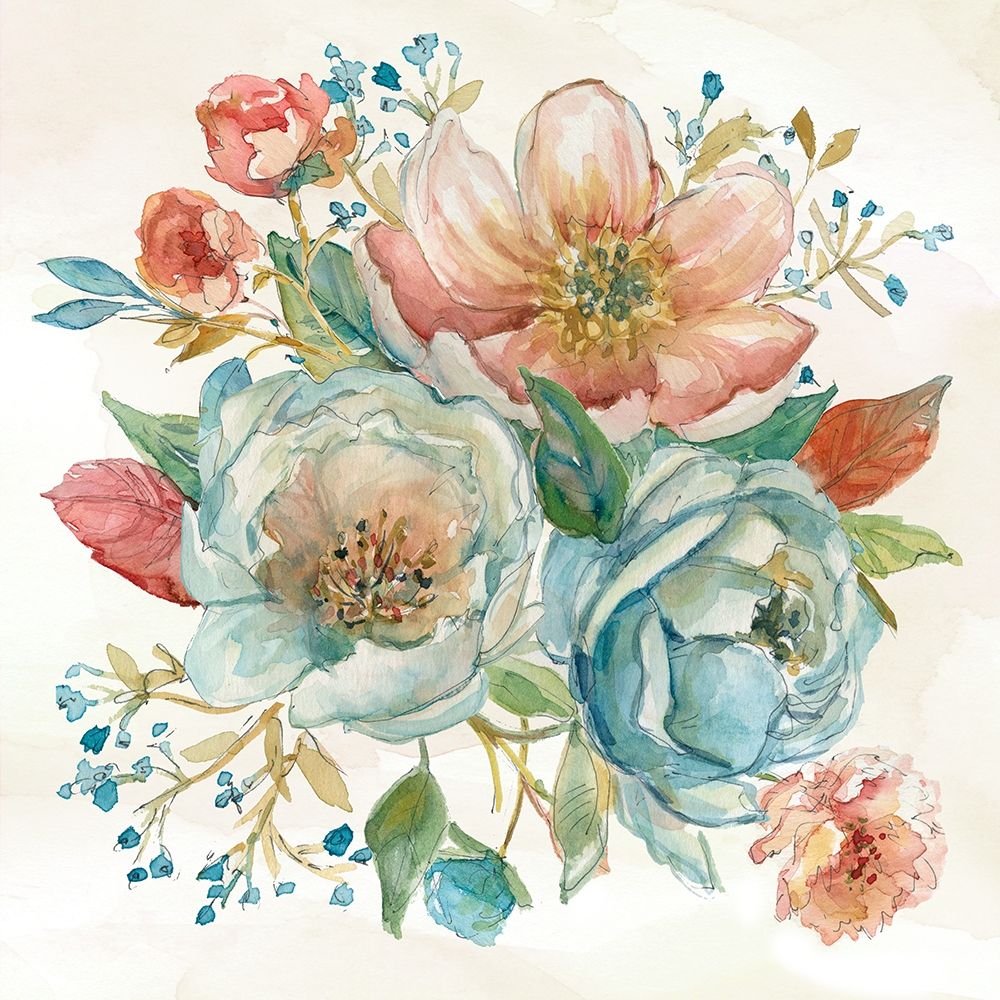 Wall art: Rose Garden II, by Robinson, Carol