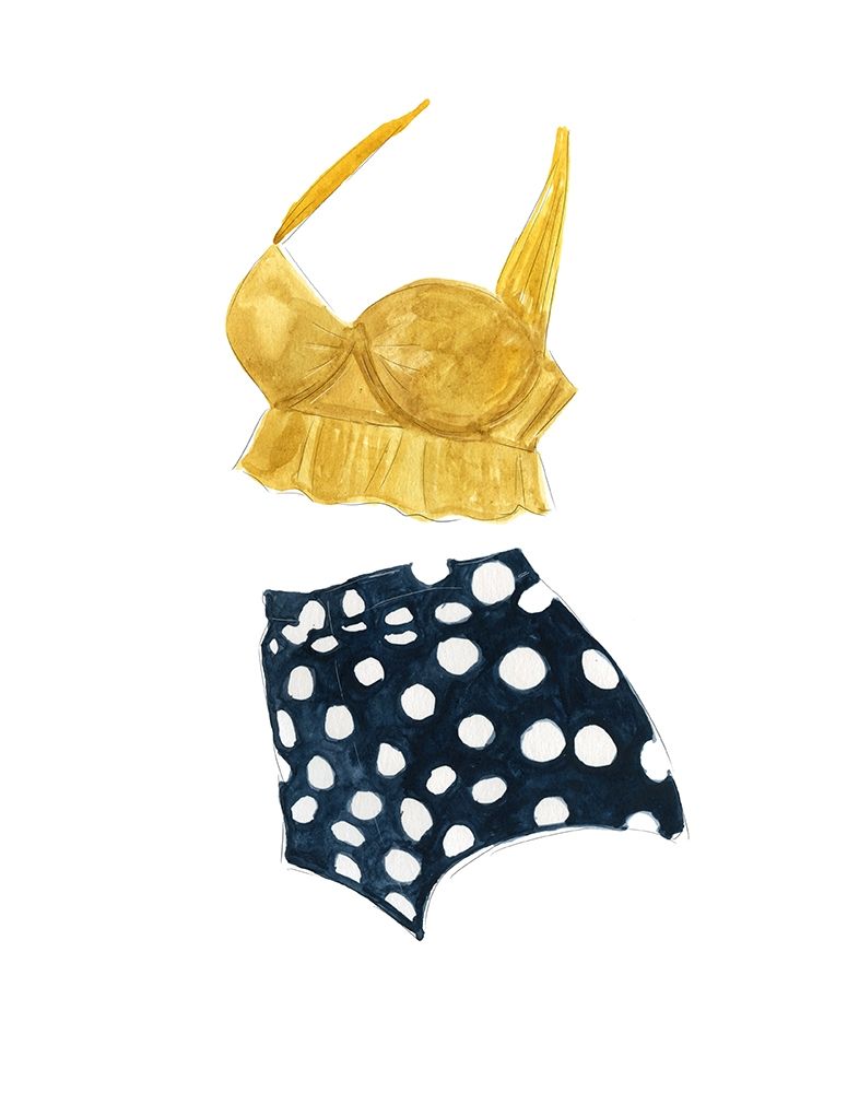 Art Print: Vintage Swimwear IV