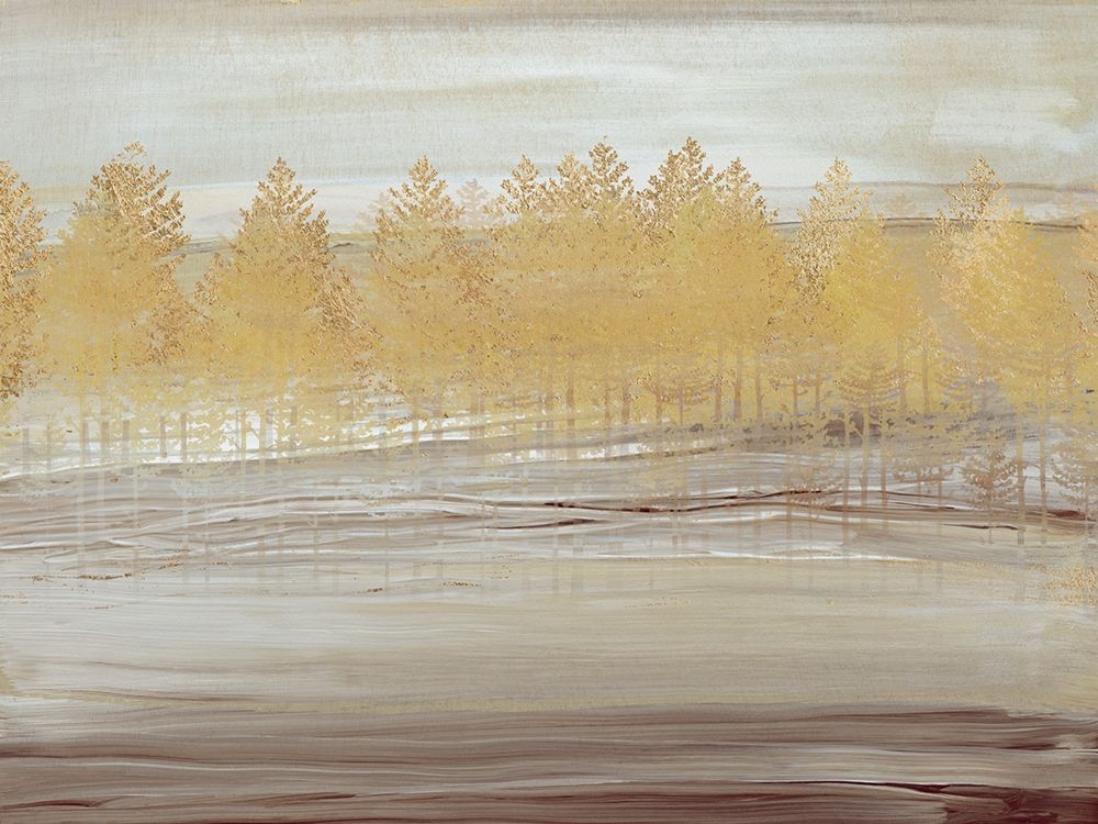 Wall Art Painting id:261782, Name: Golden Forest, Artist: Jill, Susan