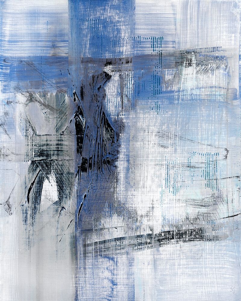 Wall Art Painting id:264574, Name: Reflections in Indigo, Artist: Jill, Susan