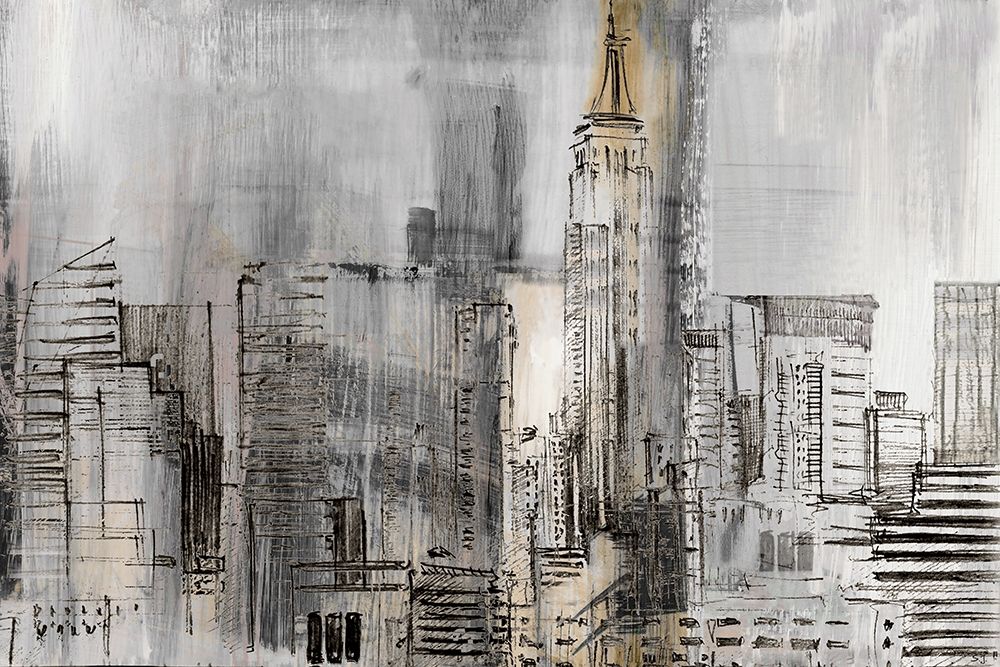 Wall Art Painting id:264583, Name: Empire Twilight Detail, Artist: Jill, Susan