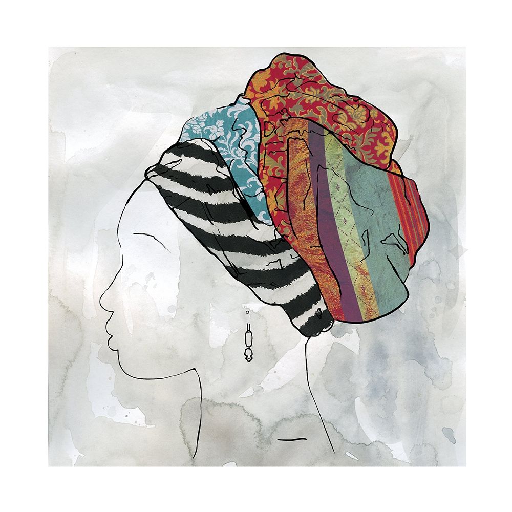 Wall art: Portrait of Africa II, by Robinson, Carol