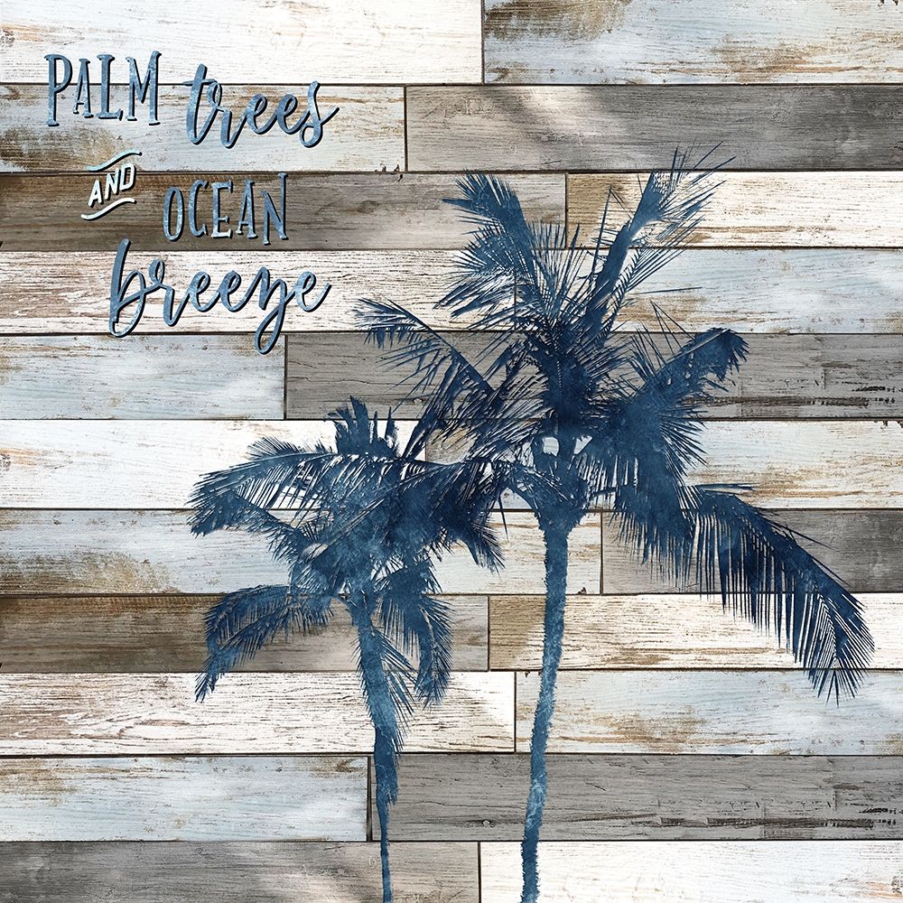 Wall Art Painting id:264651, Name: Palm Trees and Ocean Breeze, Artist: Carpentieri, Natalie