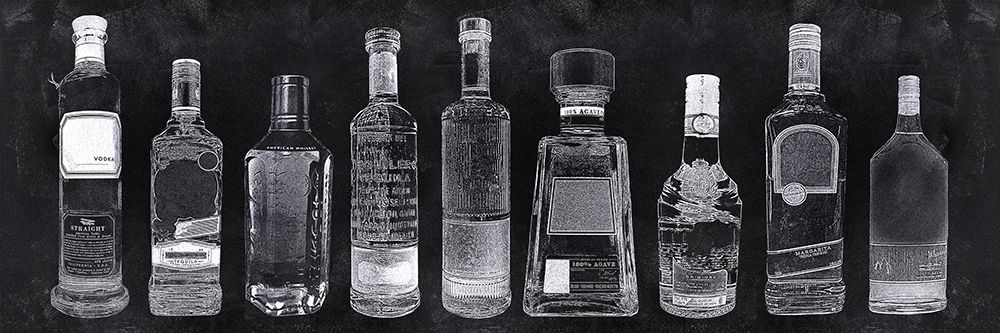 Wall art: Bar Cart, by Carpentieri, Natalie