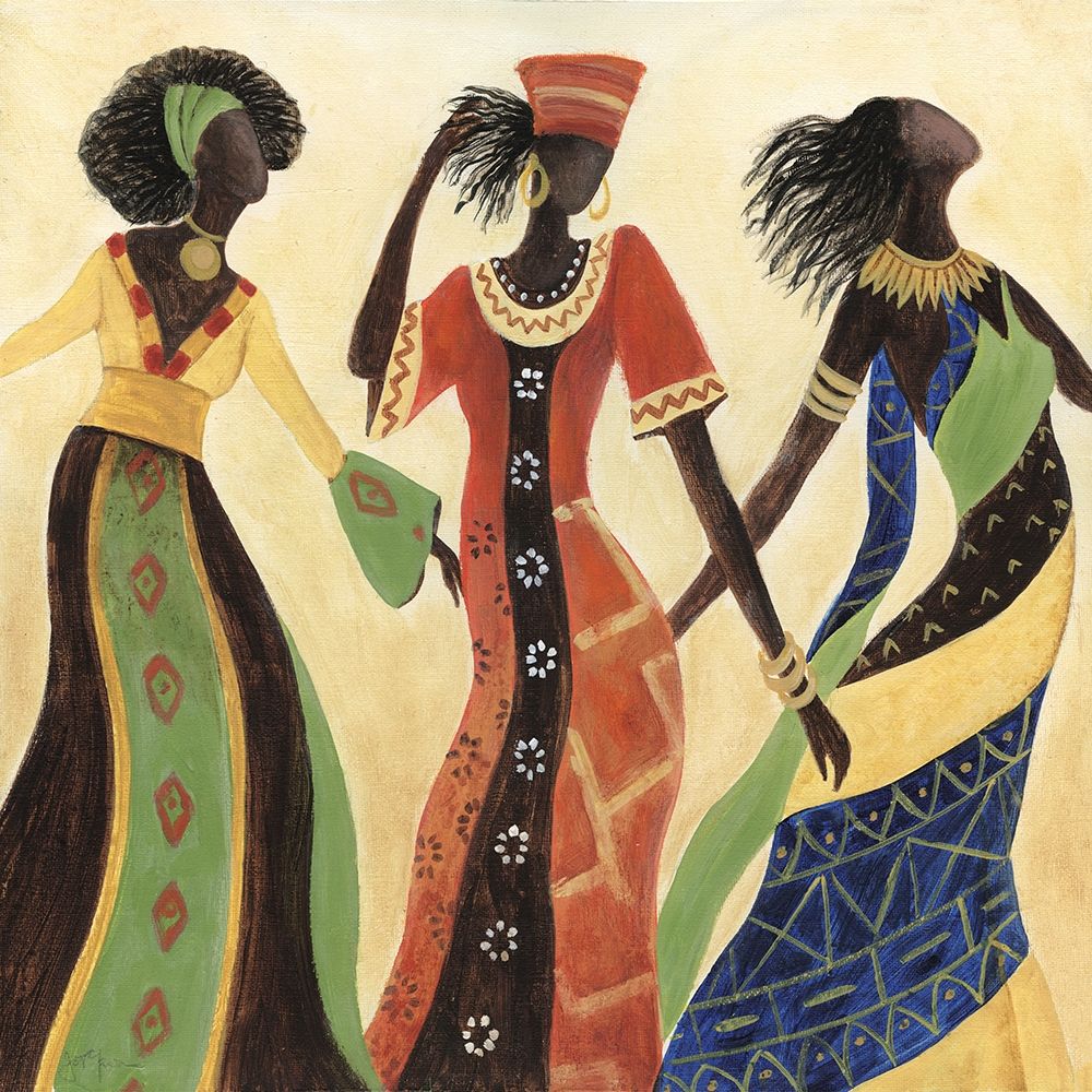 Wall art: Women of Marrakesh II, by Tava Studios