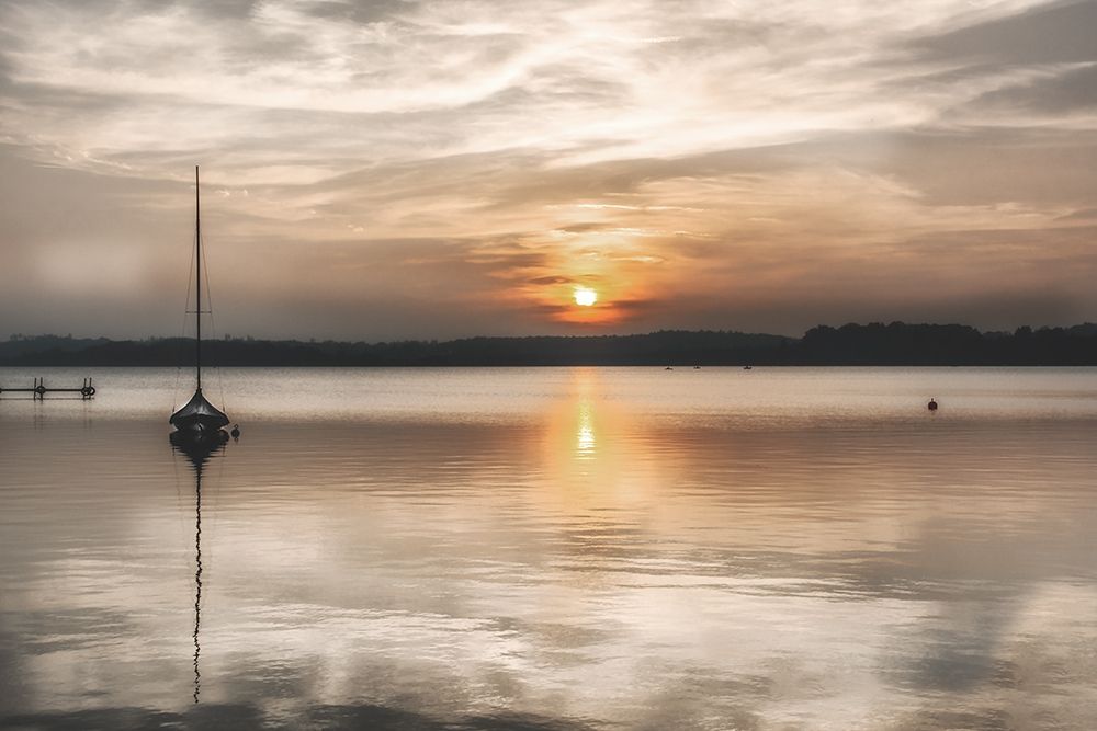 Wall art: Soft Sunset, by Weisz, Irene