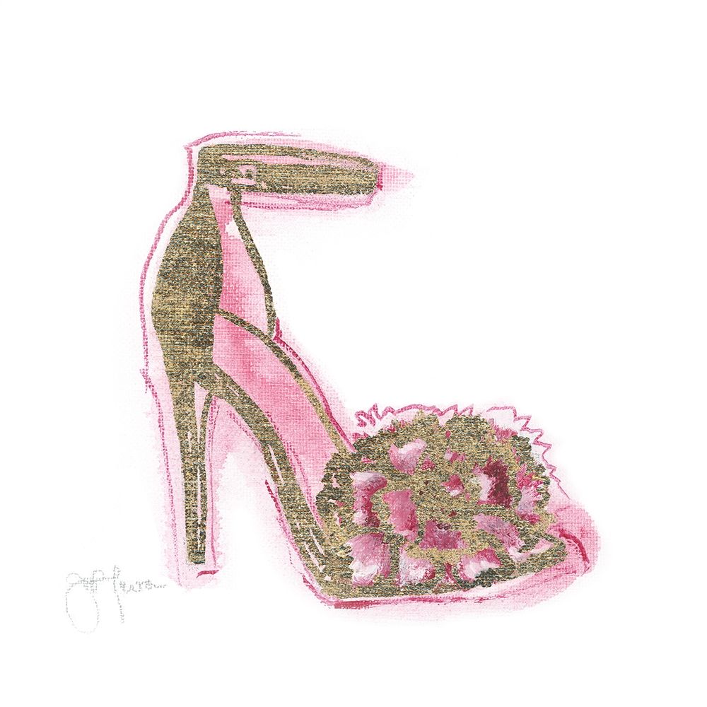 Art Print: Golden Shoe I