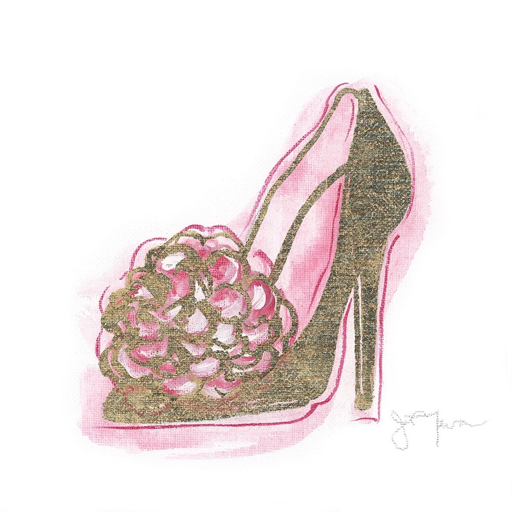 Art Print: Golden Shoe II
