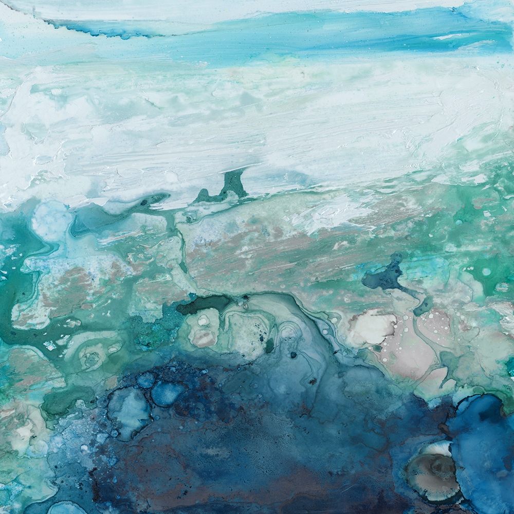 Wall art: World Below Waves, by Robinson, Carol