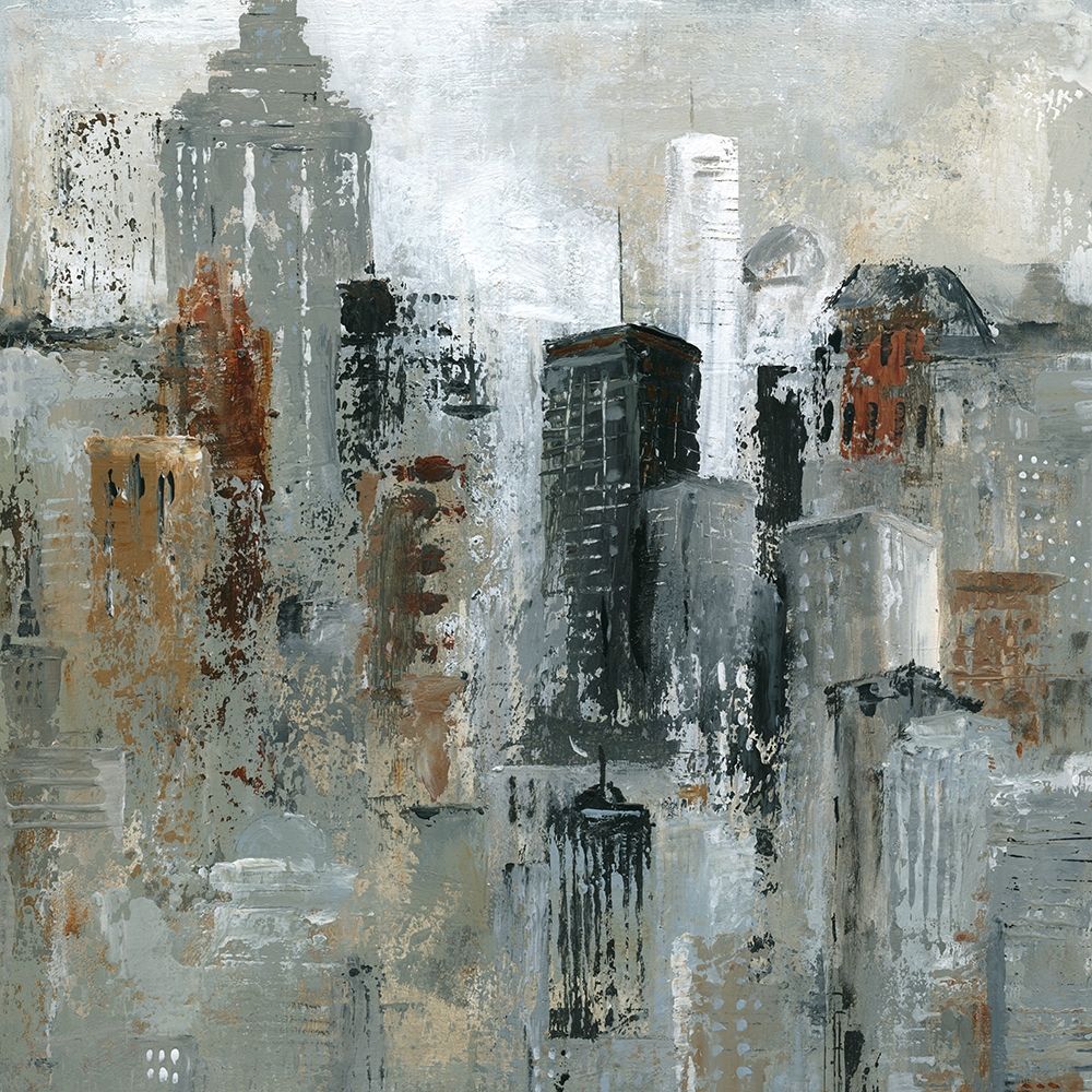 Wall art: Lights of the City, by Robinson, Carol