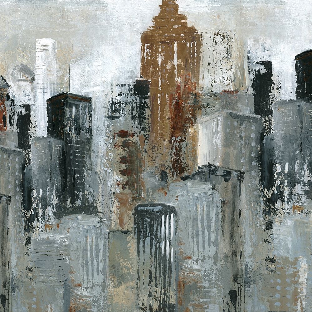 Wall art: Intersection, by Robinson, Carol