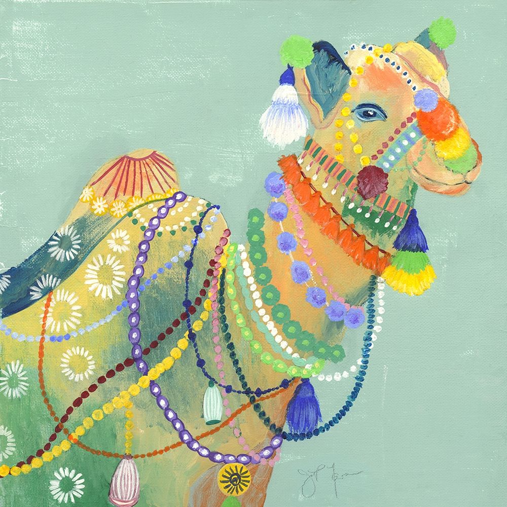 Wall art: Pushkar Fair I, by Tava Studios