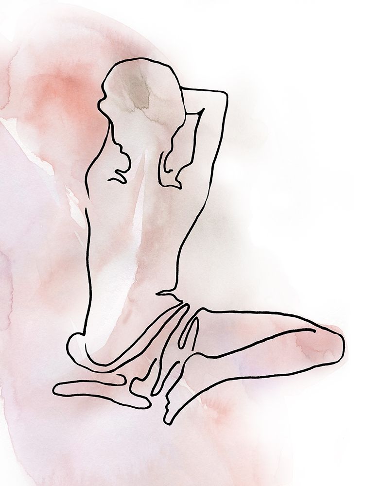 Wall art: Figure Sketch I, by Robinson, Carol