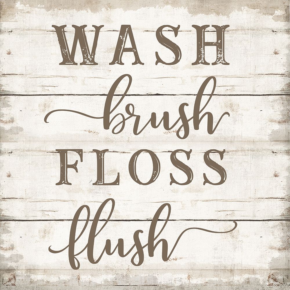 Art Print: Wash Brush