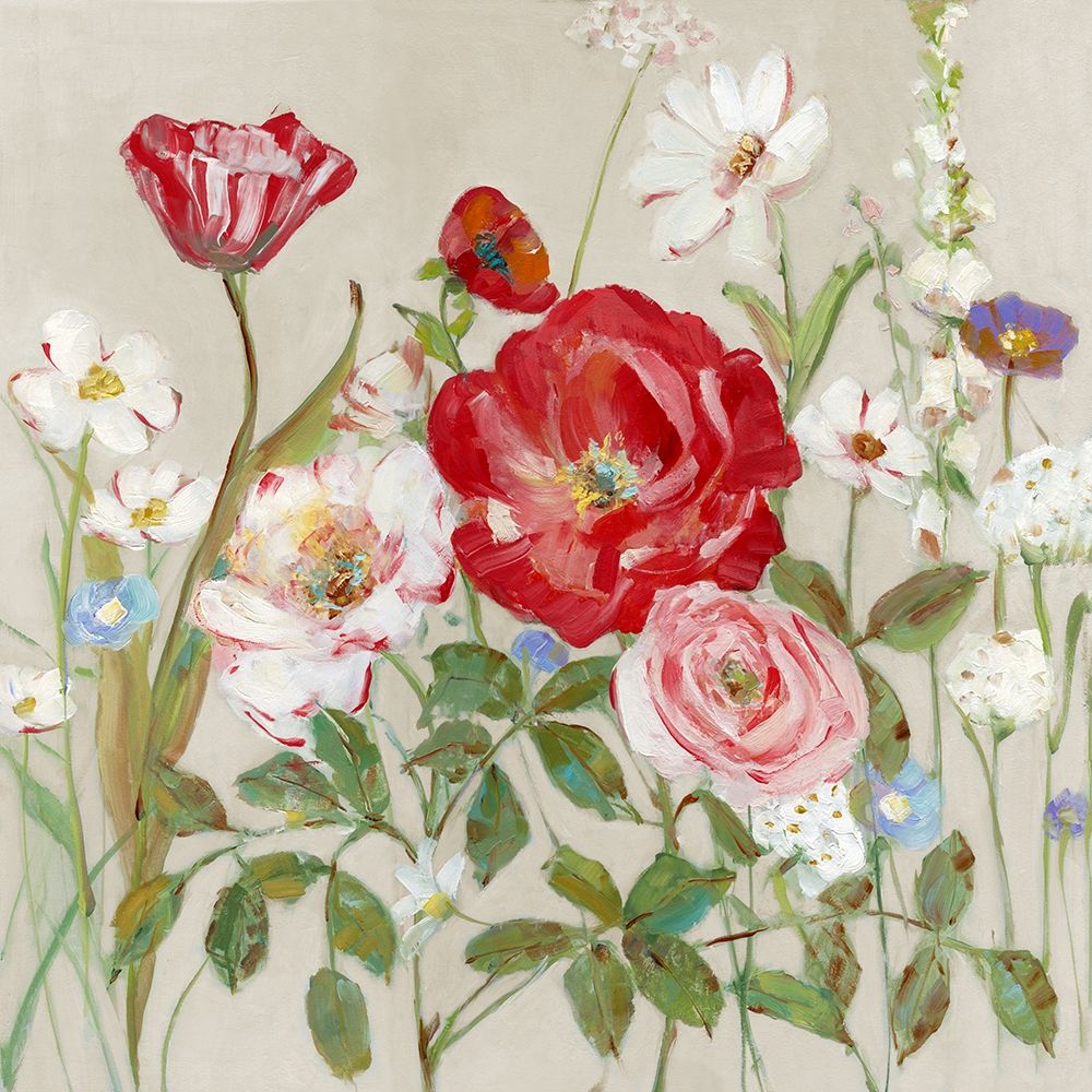 Wall Art Painting id:298676, Name: Garden Menagerie I, Artist: Swatland, Sally